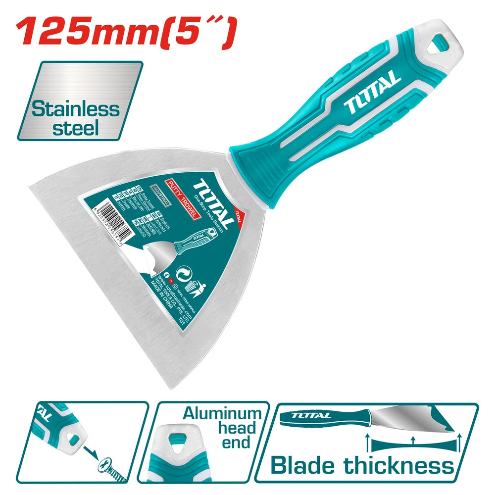 Putty Trowel 125mm(5") - TOTAL
