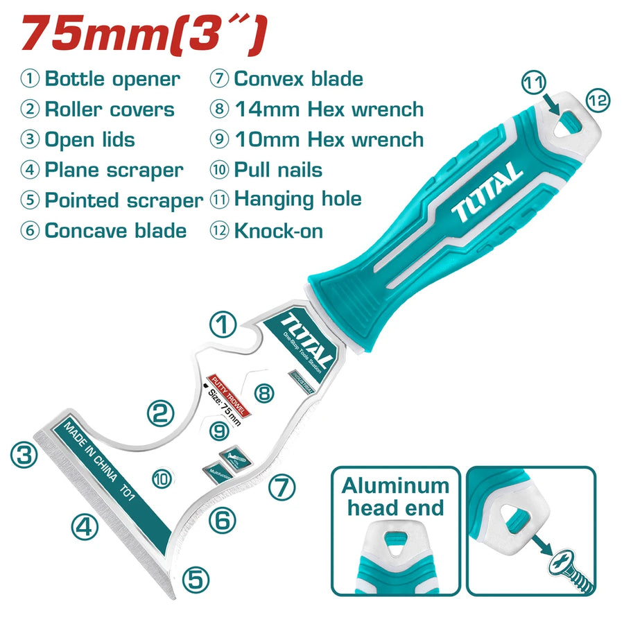 Multifunction Putty Trowel - TOTAL