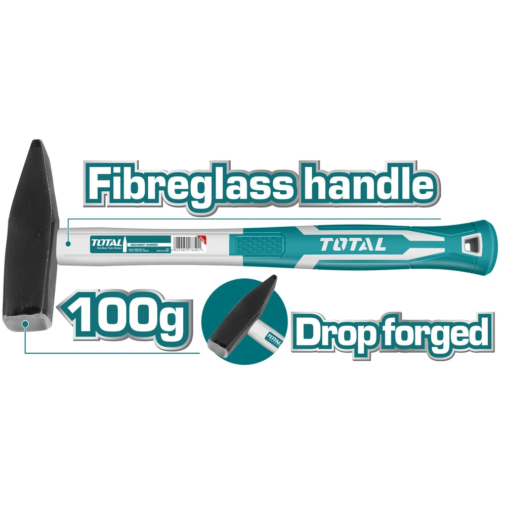 Machinist Hammer 100g - TOTAL