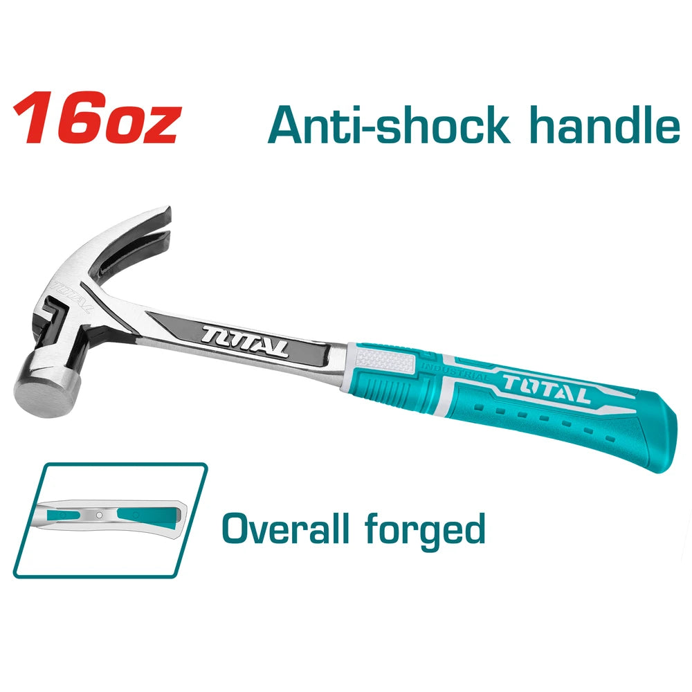 Claw Hammer 16oz/450g - TOTAL