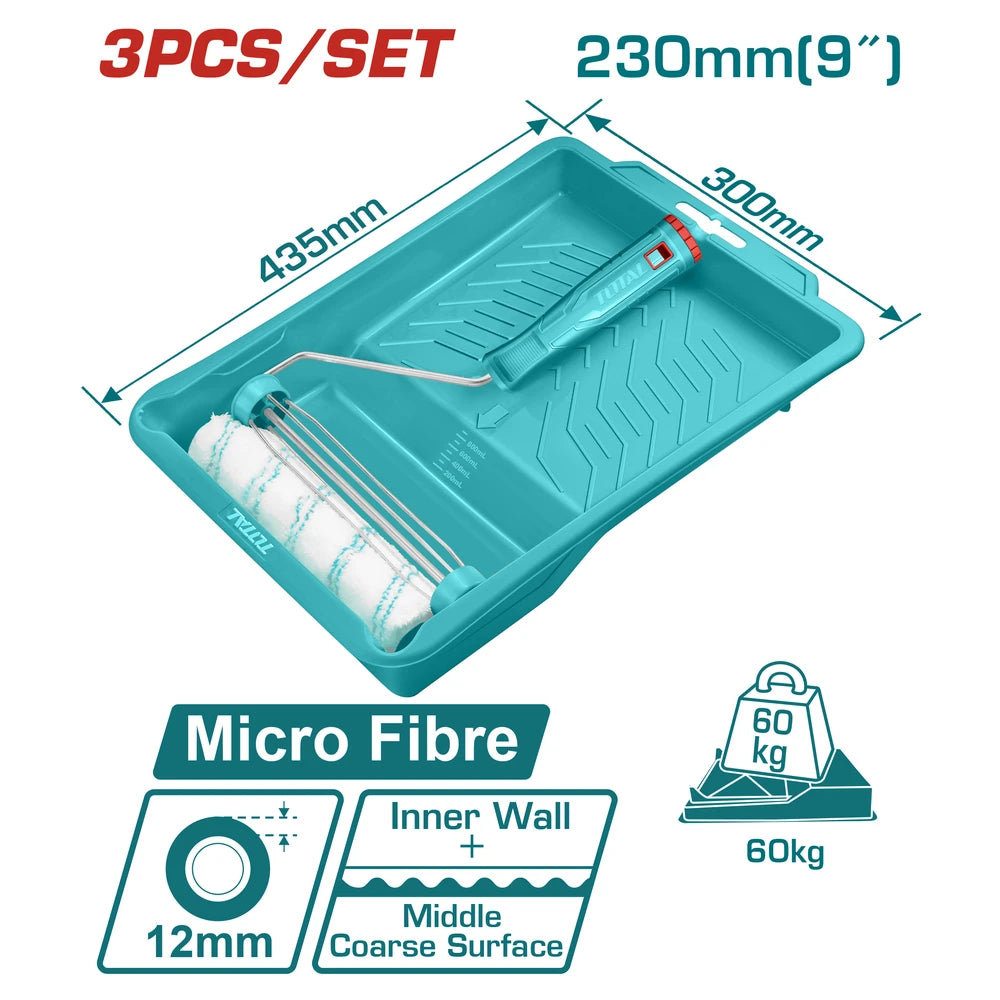 رول دهان 3 في 1 طقم(للجدران الداخلية) - توتال