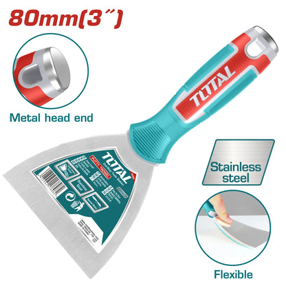 Putty Trowel 80mm(3'') - TOTAL