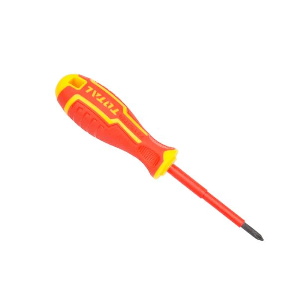 Insulated Screwdriver SL5.5 125mm - TOTAL