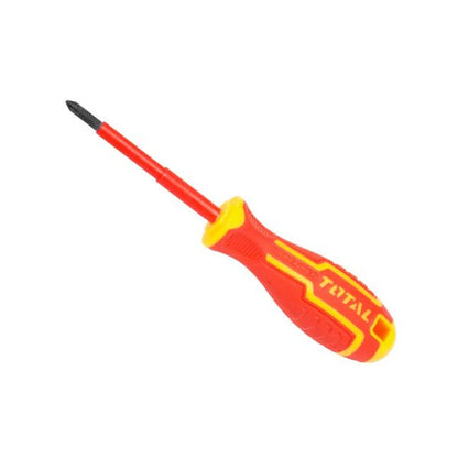 Insulated Screwdriver SL5.5 125mm - TOTAL