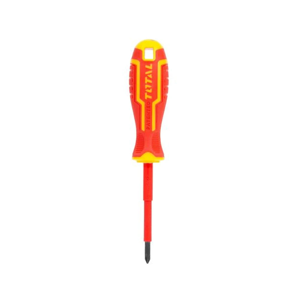 Insulated Screwdriver SL5.5 125mm - TOTAL