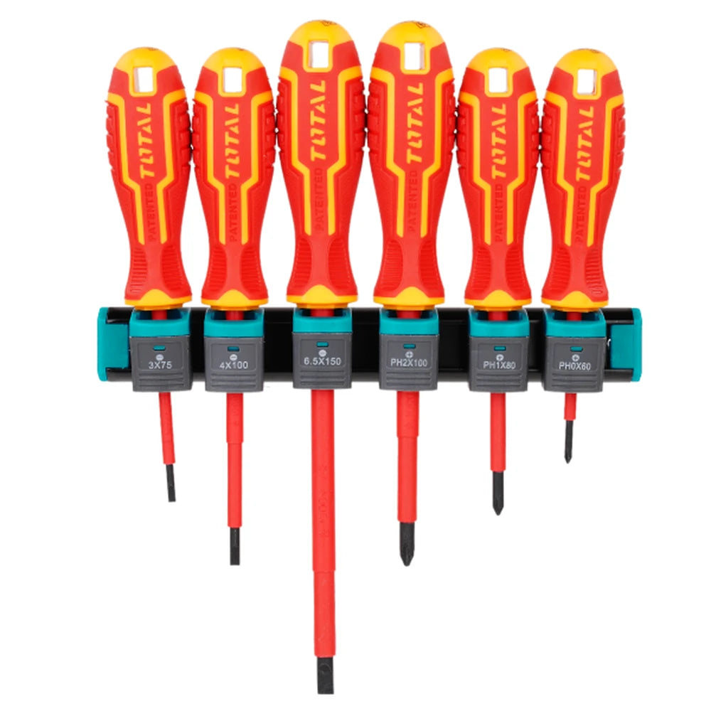 6 Pcs Insulated Screwdriver Set - TOTAL