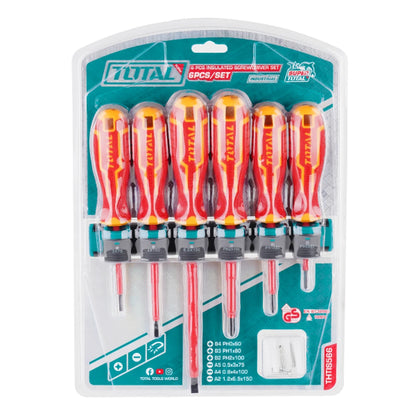 6 Pcs Insulated Screwdriver Set - TOTAL