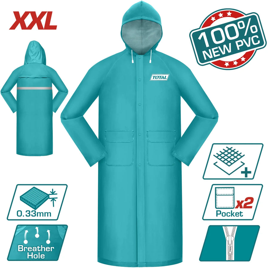 معطف مطر XXL - توتال