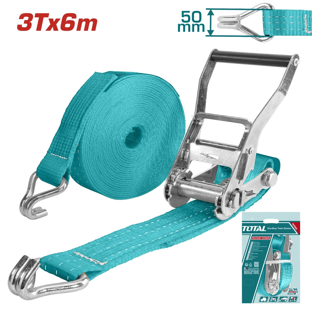 Ratchet Straps 3t - TOTAL