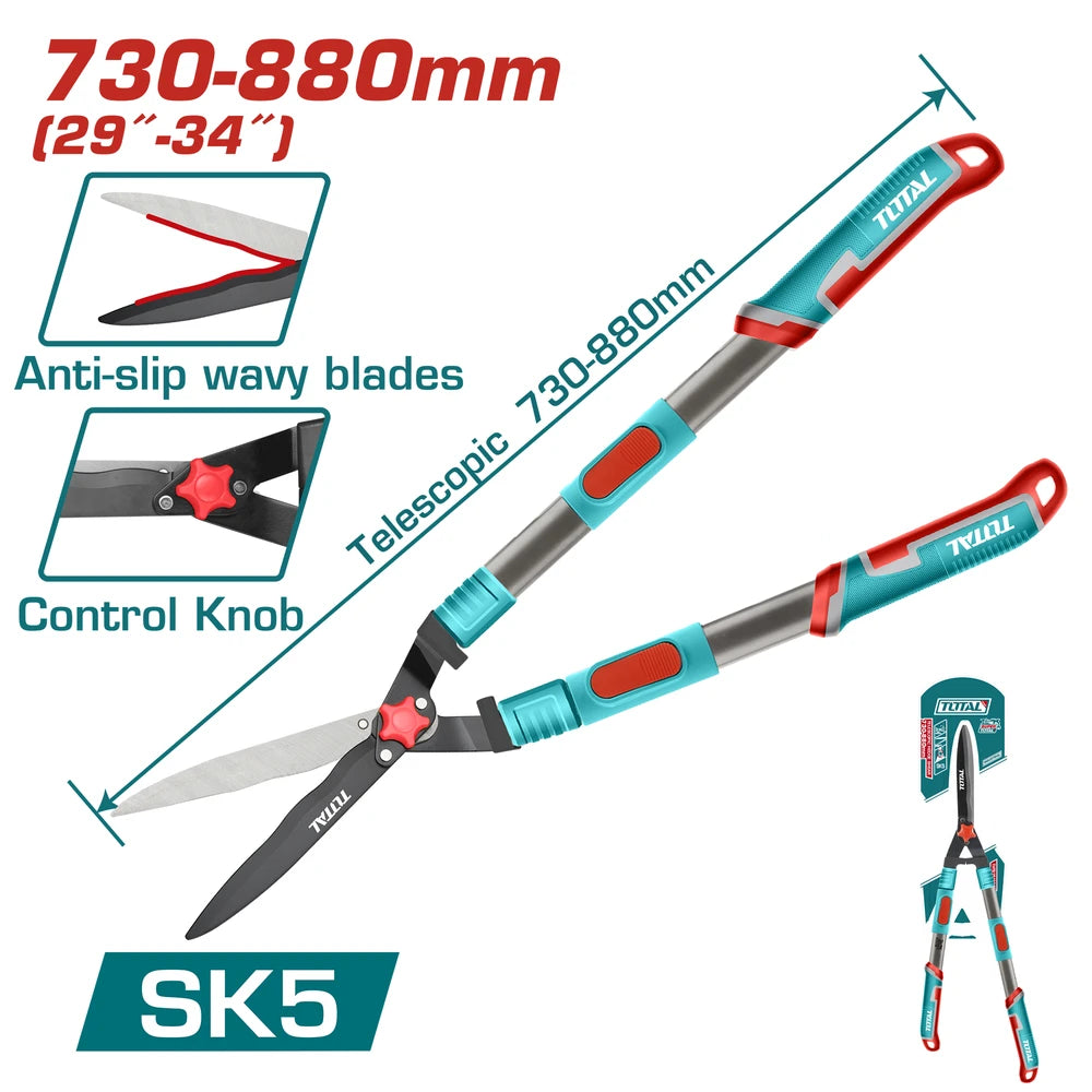 Telescopic Hedge Shear - TOTAL