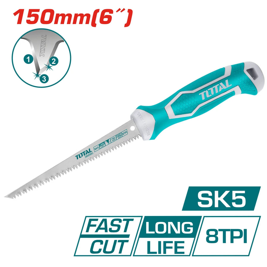 Wall Board Hand Saw 6" - TOTAL