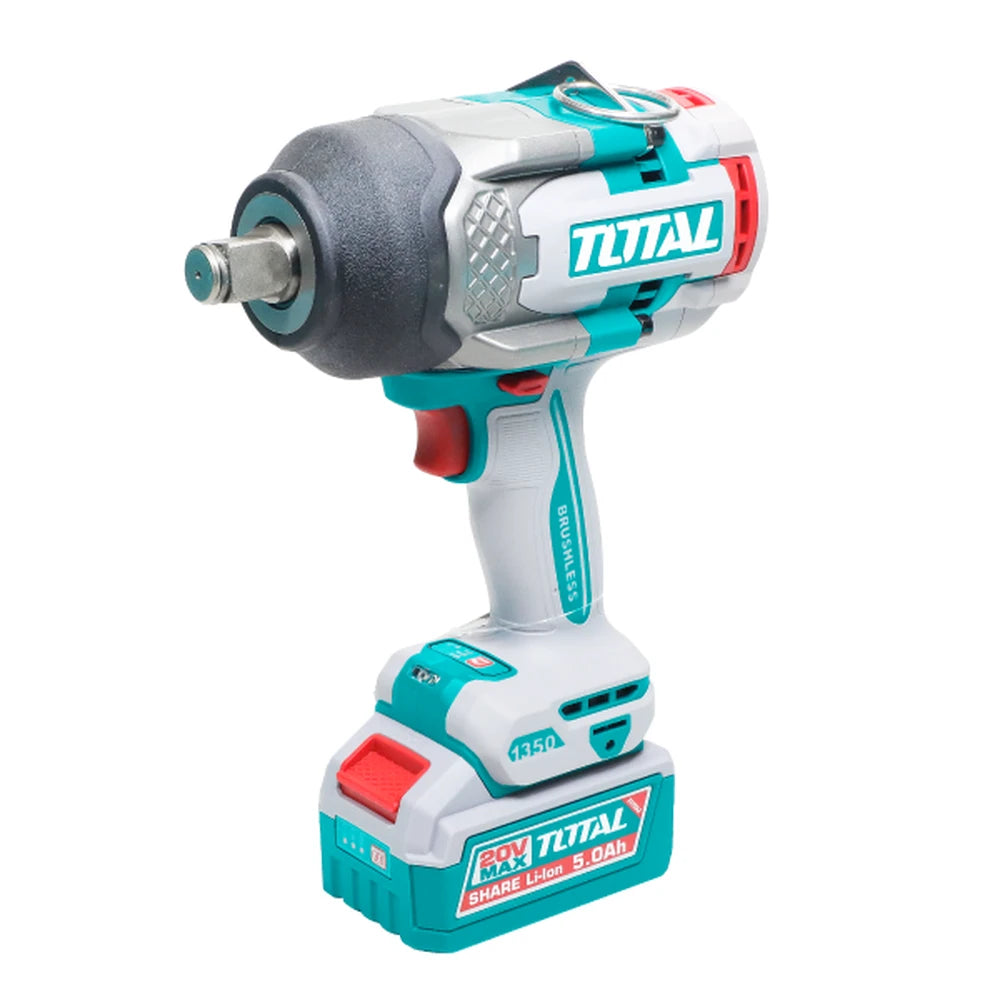 Cordless Impact Wrench 20V 1350Nm with Battery - TOTAL