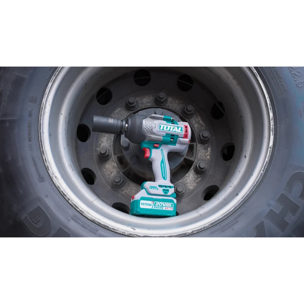 Cordless Impact Wrench 20V 1350Nm with Battery - TOTAL