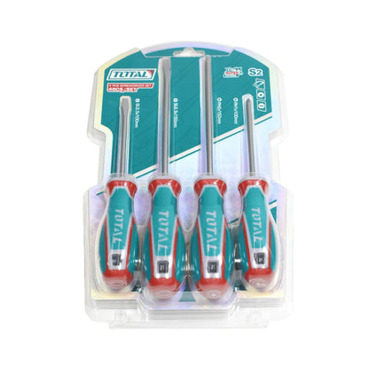 4 Pcs Screwdriver Set - TOTAL