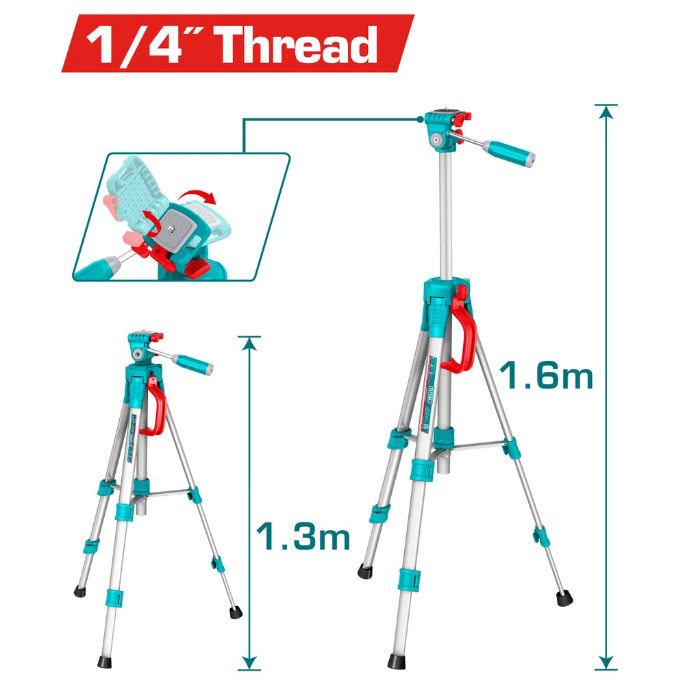 Tripods for Laser Levels 1.3 kg - TOTAL