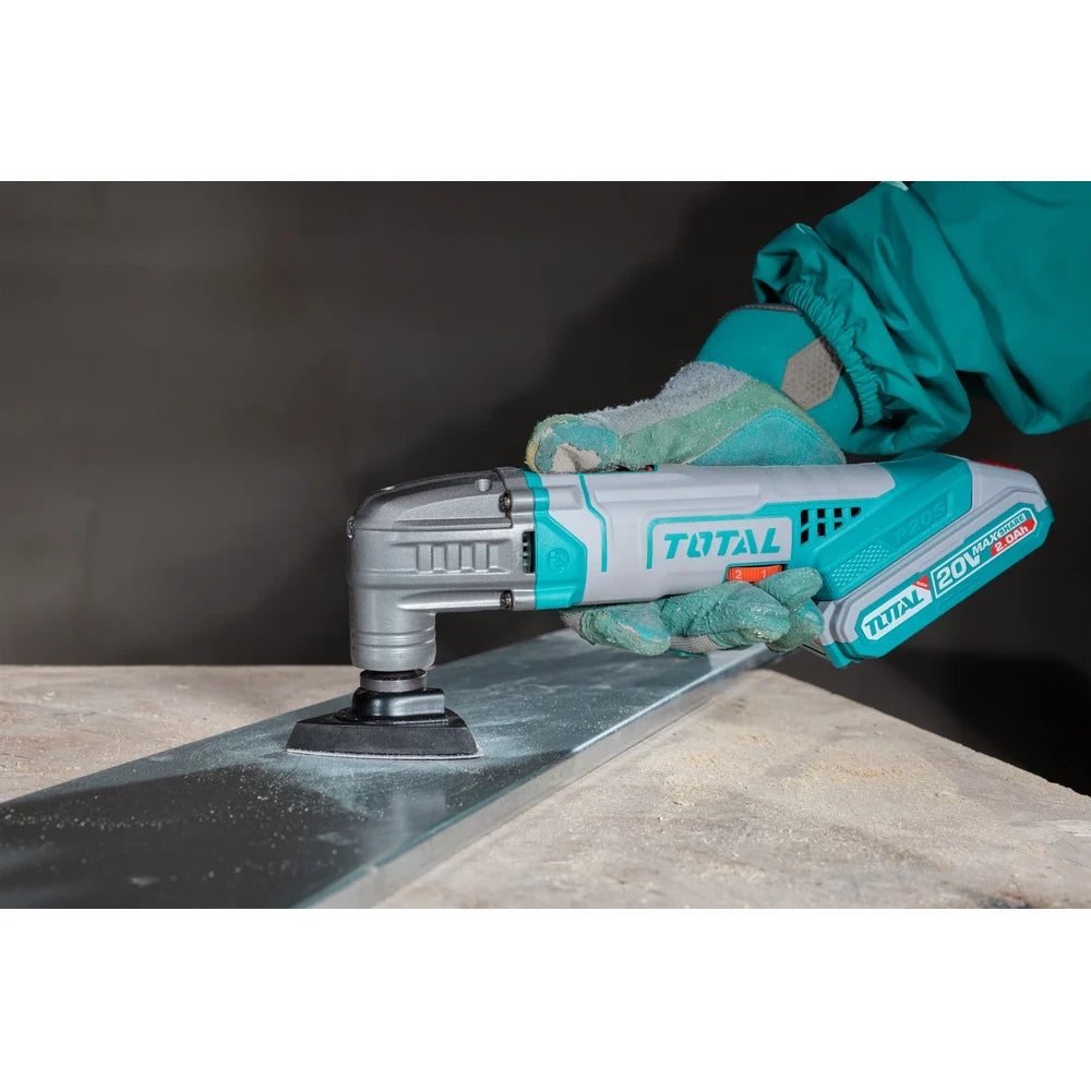 Cordless Multi-tool 20V with Battery - TOTAL