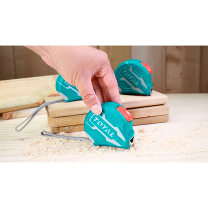 Steel Measuring Tape 10mx25mm - TOTAL
