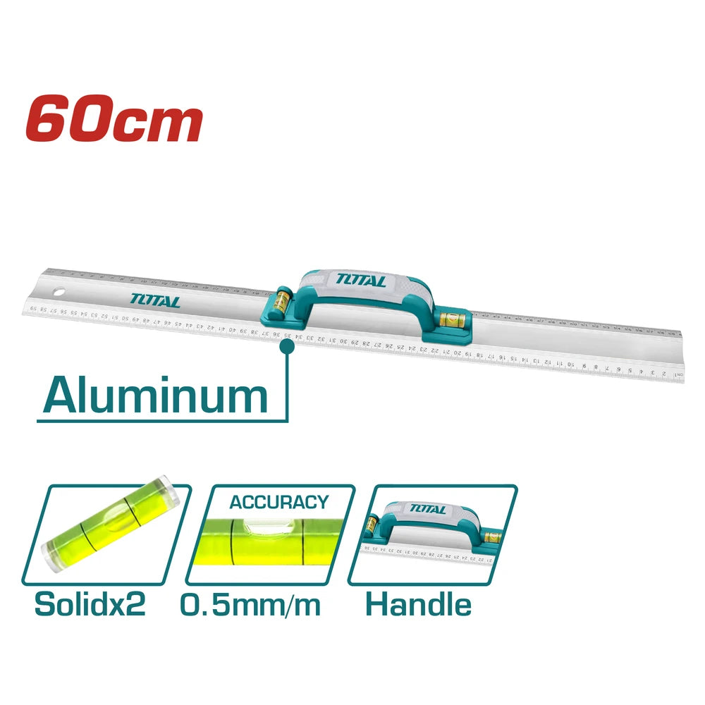 Aluminium Ruler - TOTAL