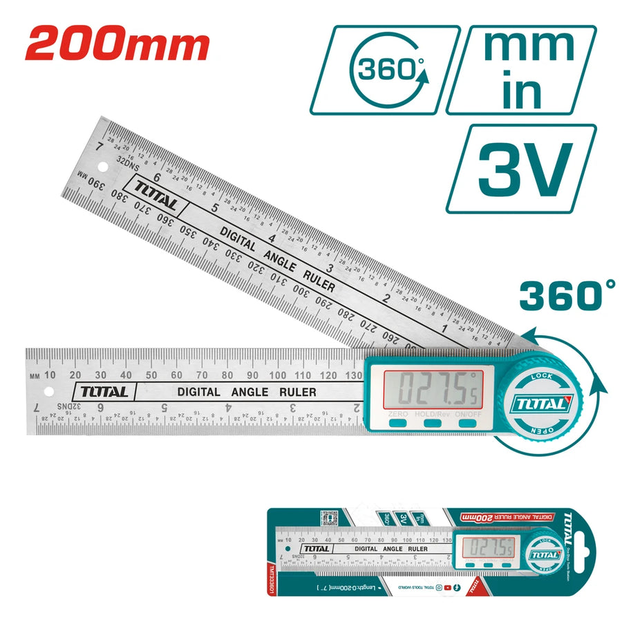 Digital Angle Ruler - TOTAL