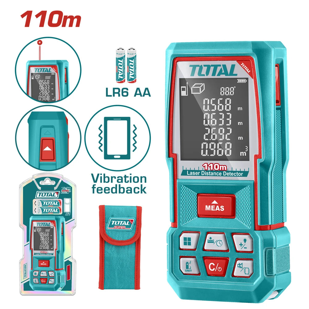 Laser Distance Detector 110m - TOTAL