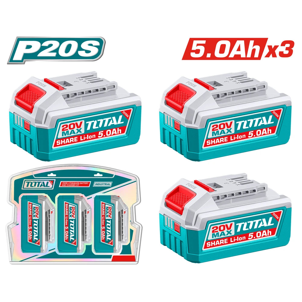 Lithium-Ion Battery Kit 20V 5.0Ah - TOTAL