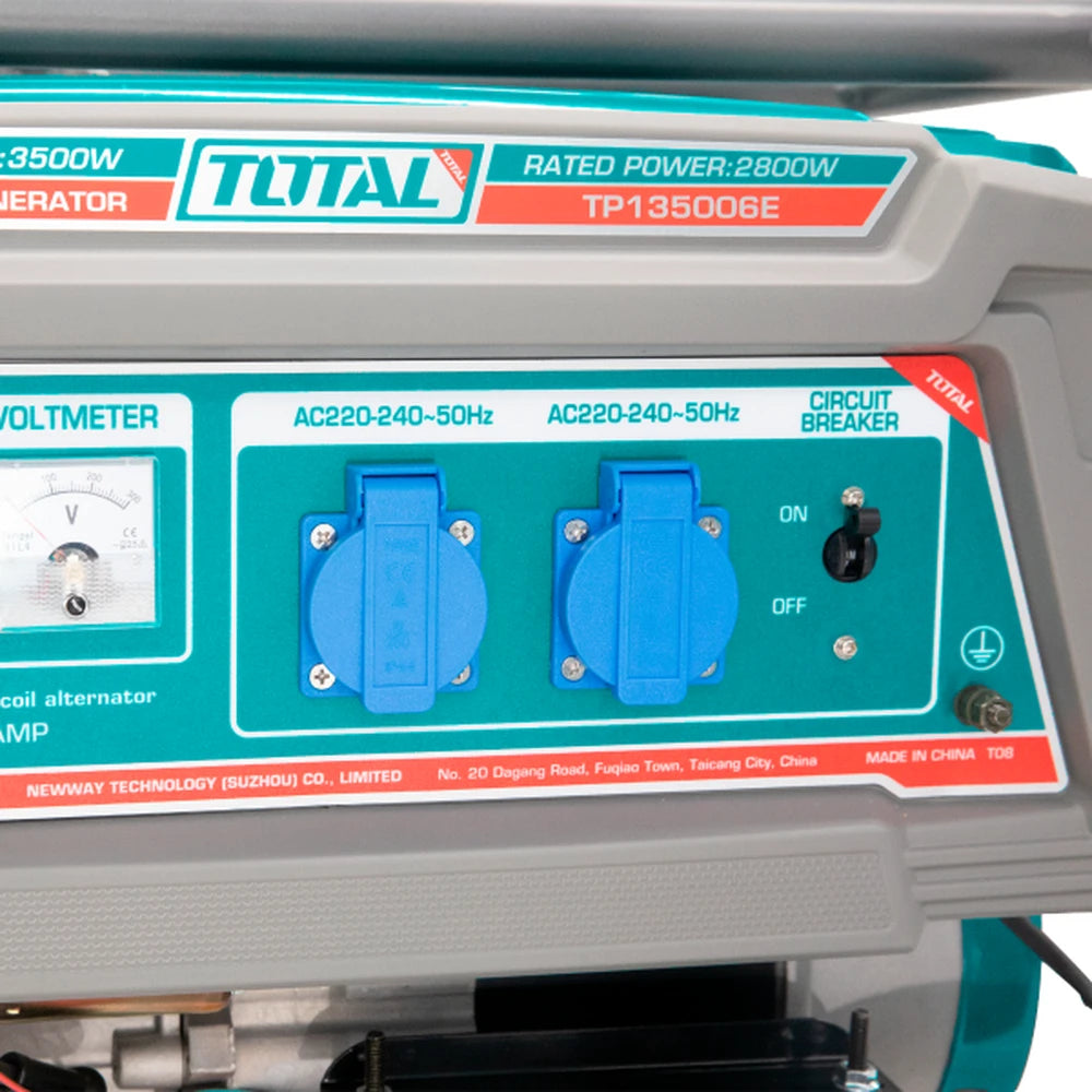 Gasoline Generator with Battery - TOTAL