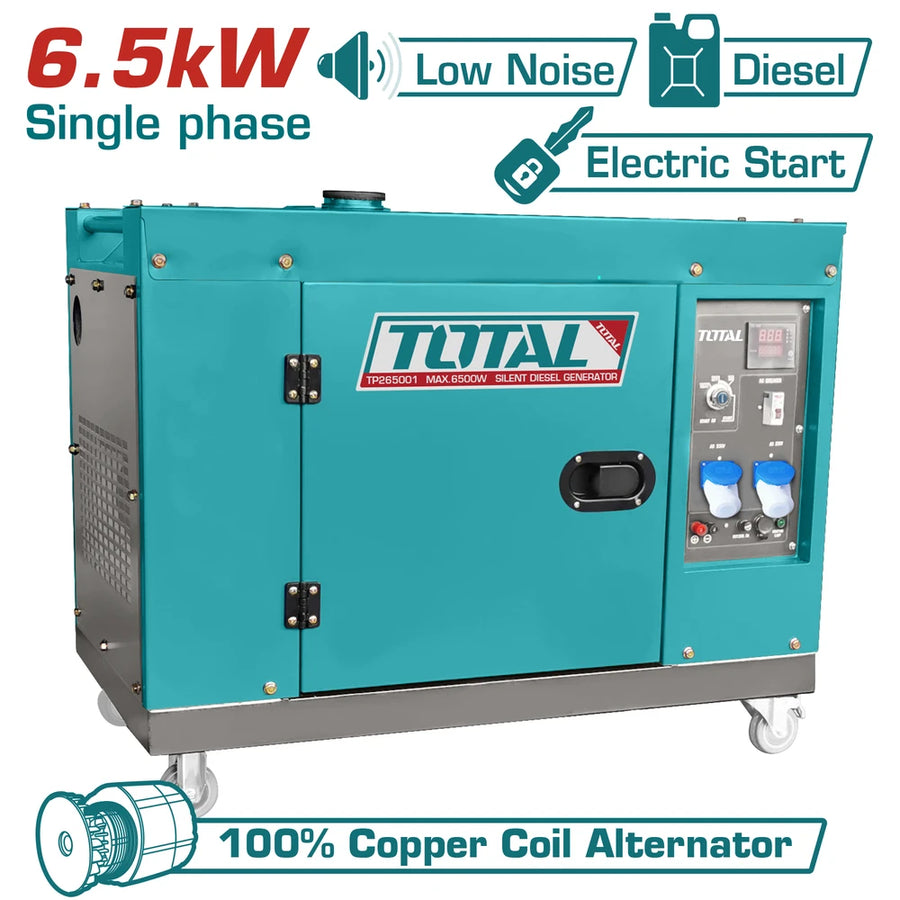 Silent Diesel Generator - TOTAL
