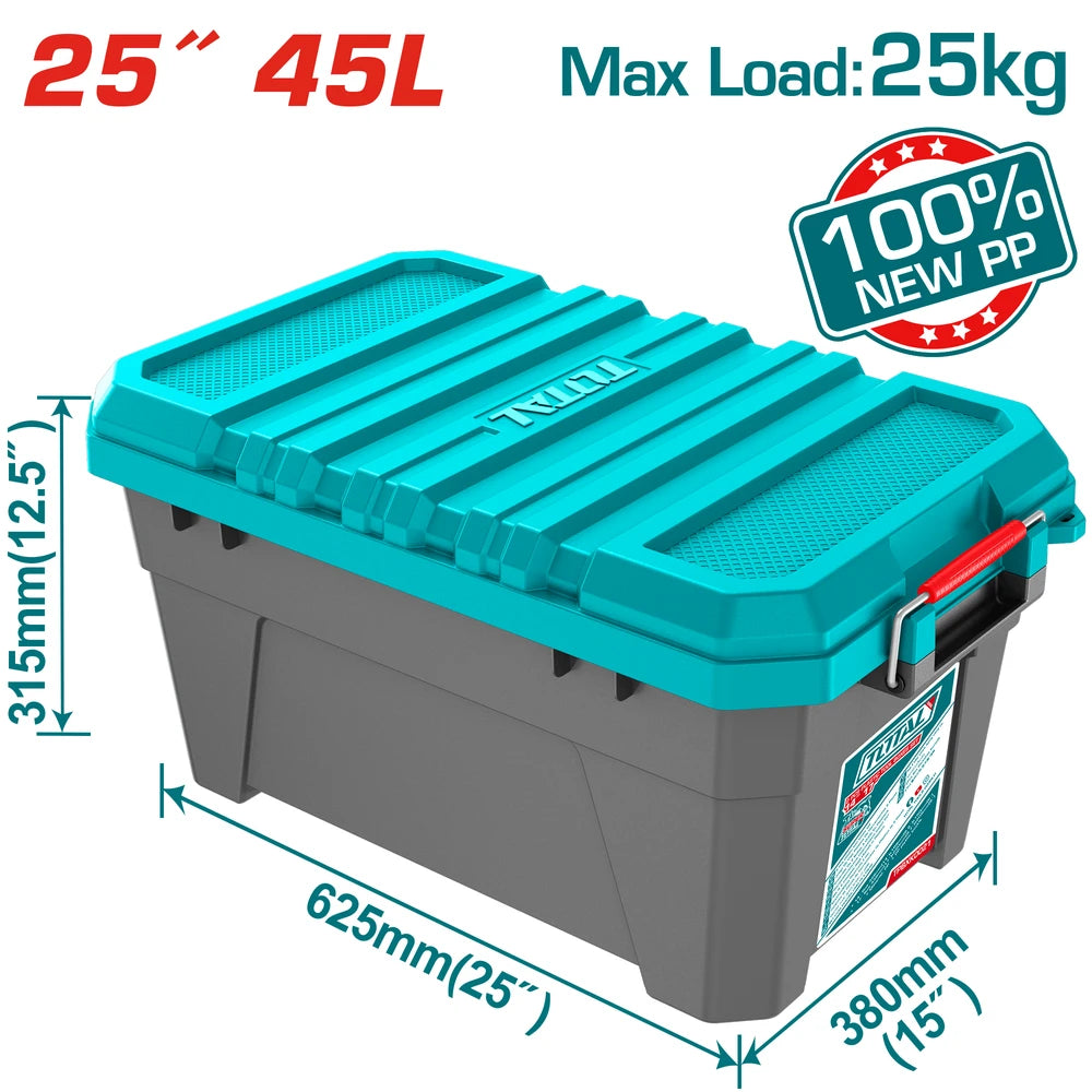 Plastic Tool Box - TOTAL
