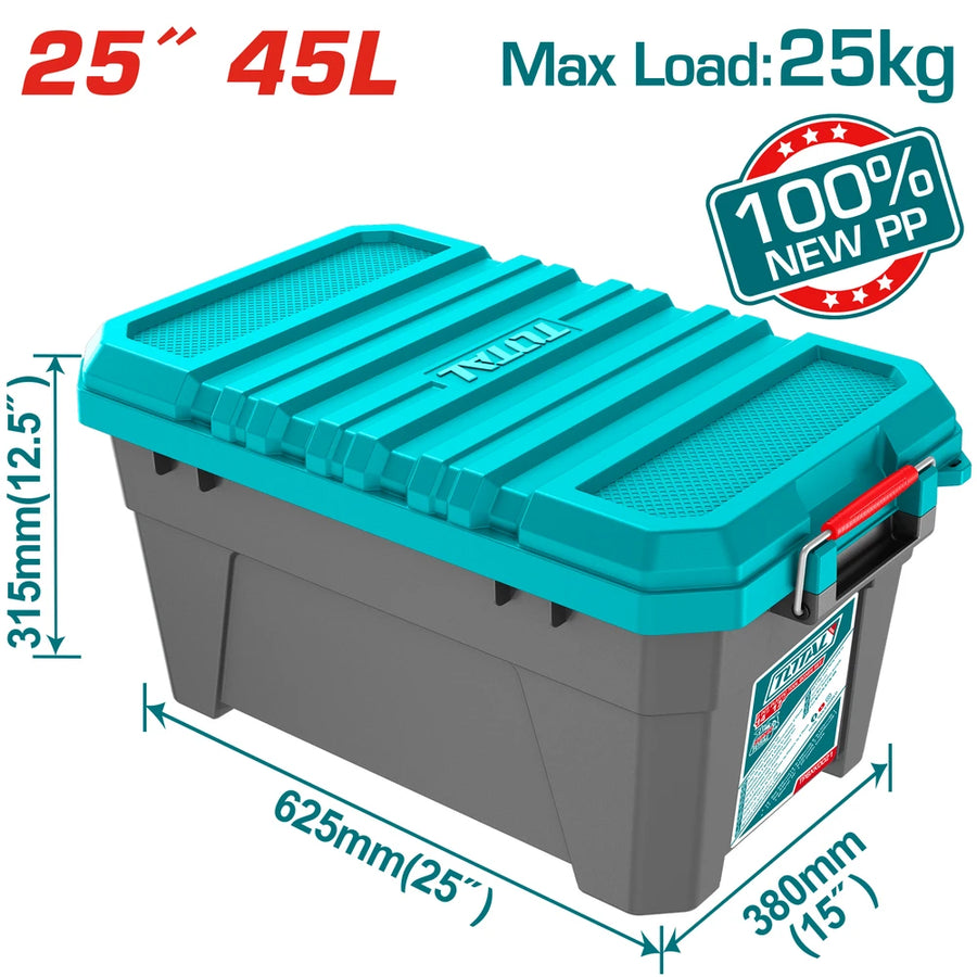 Plastic Tool Box - TOTAL