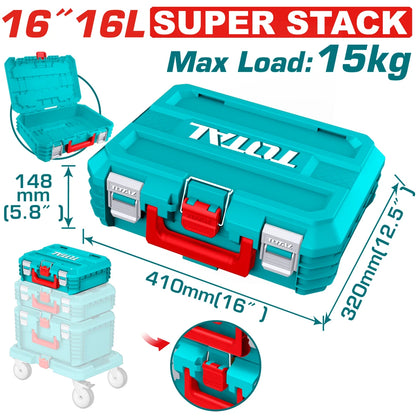 16" Stackable Tool Box - TOTAL