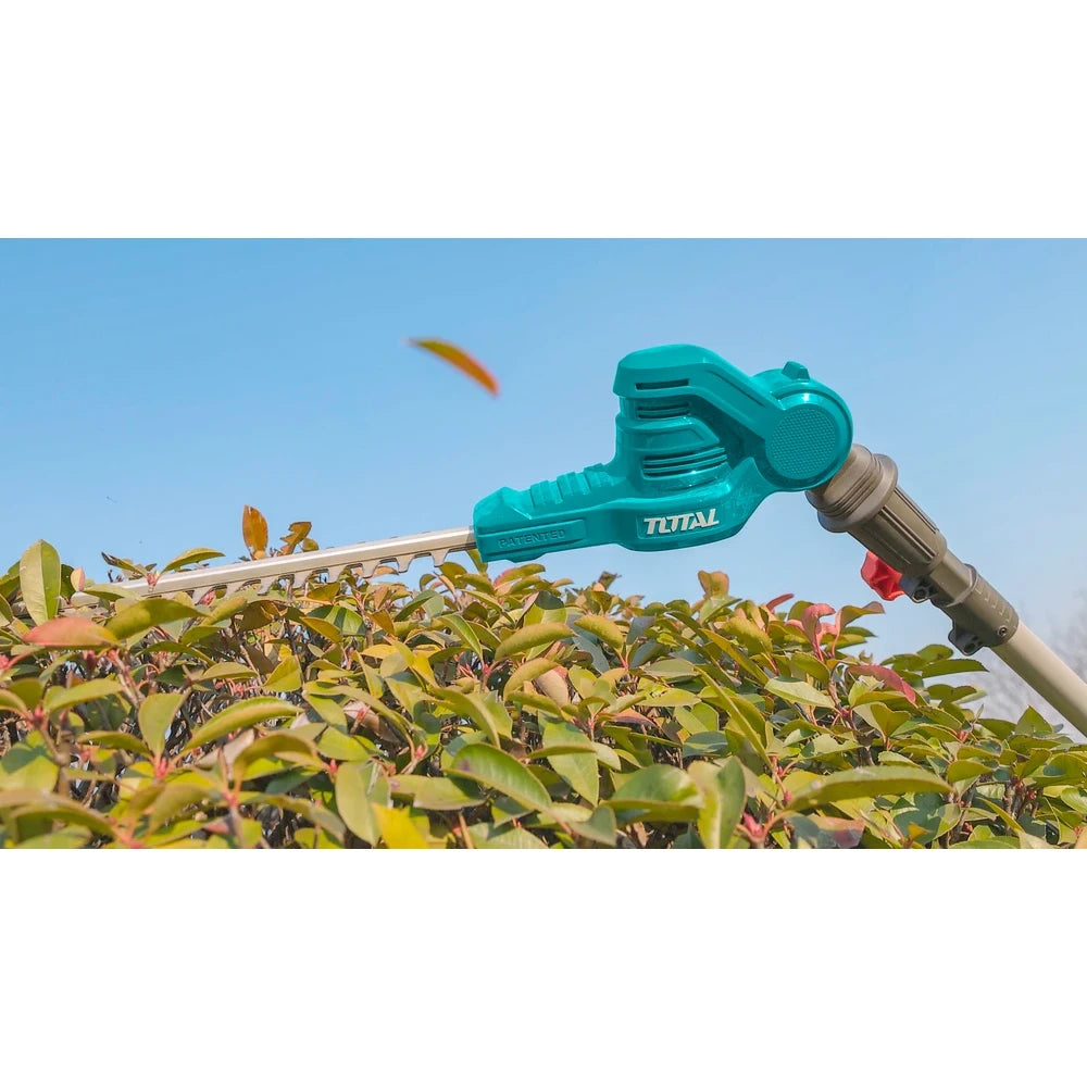 Cordless Pole Saw with Pole Hedge Trimmer 20V with Battery - TOTAL