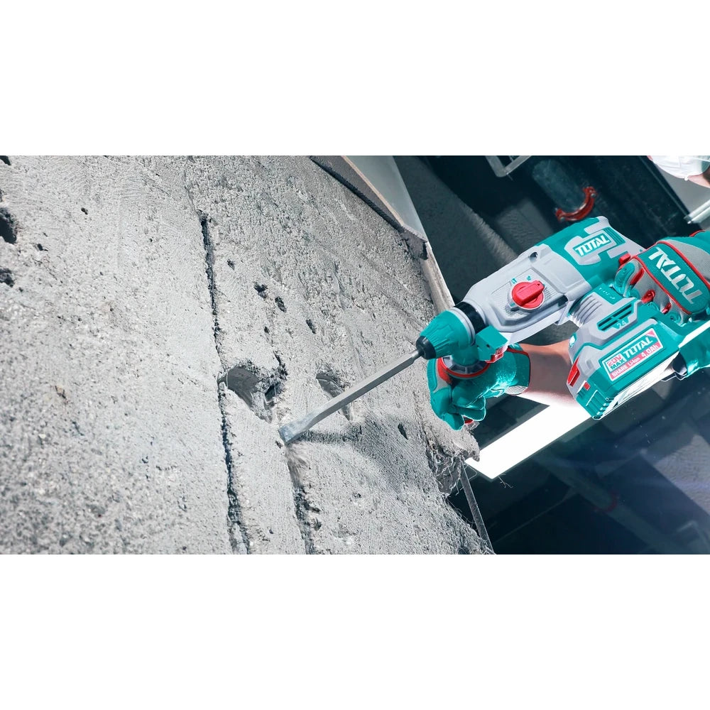 Cordless Rotary Hammer 20V 2.4J (Tool Only) - TOTAL