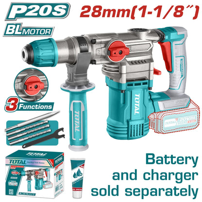 Cordless Rotary Hammer 20V (Tool Only) - TOTAL