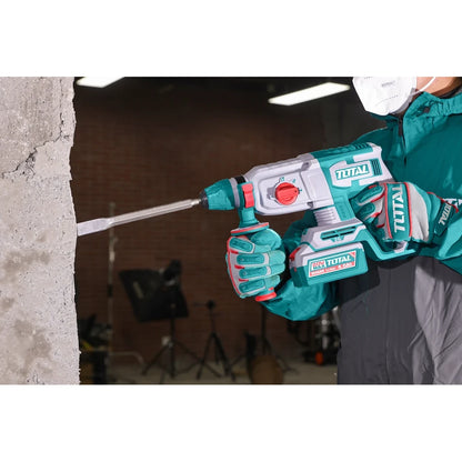 Cordless Rotary Hammer 20V 2.5J with Battery - TOTAL