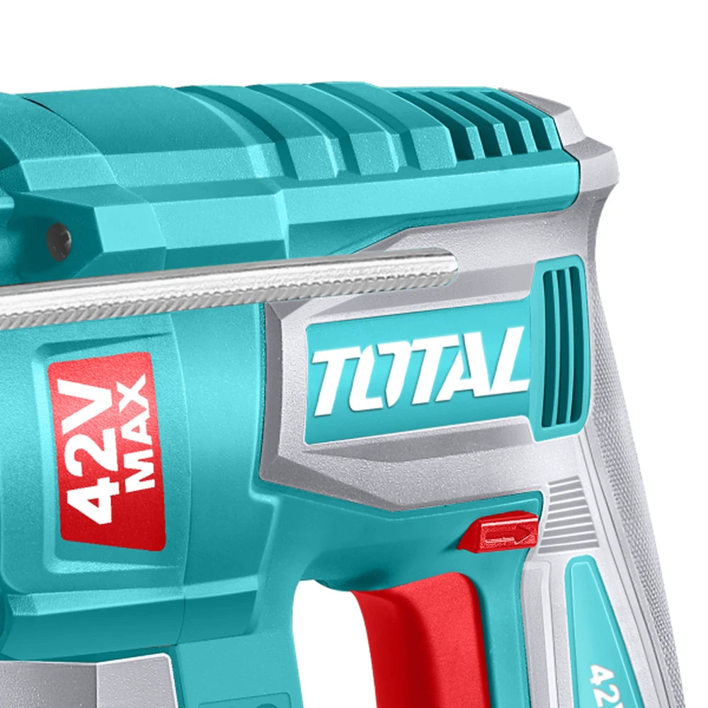 Cordless Rotary Hammer 42V 2.5J with Battery - TOTAL