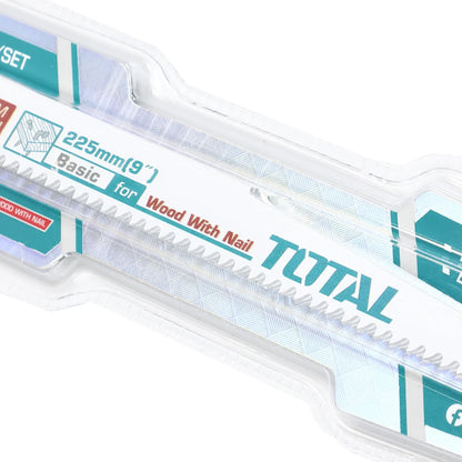 Reciprocating Saw Blades for Wood with Nail - TOTAL