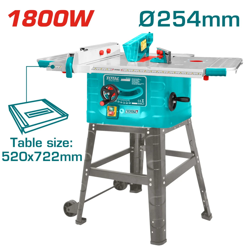 Table Saw 1800W - TOTAL