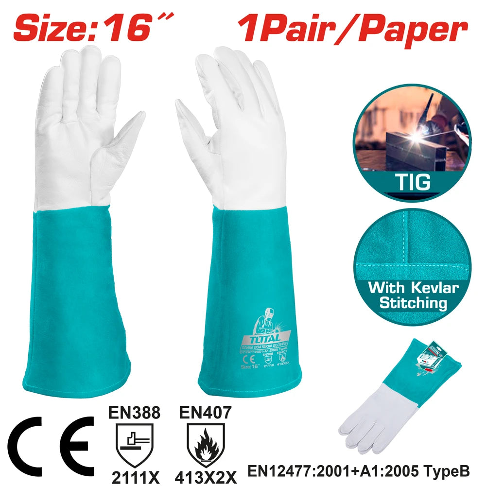 Grain Goatskin Gloves - TOTAL