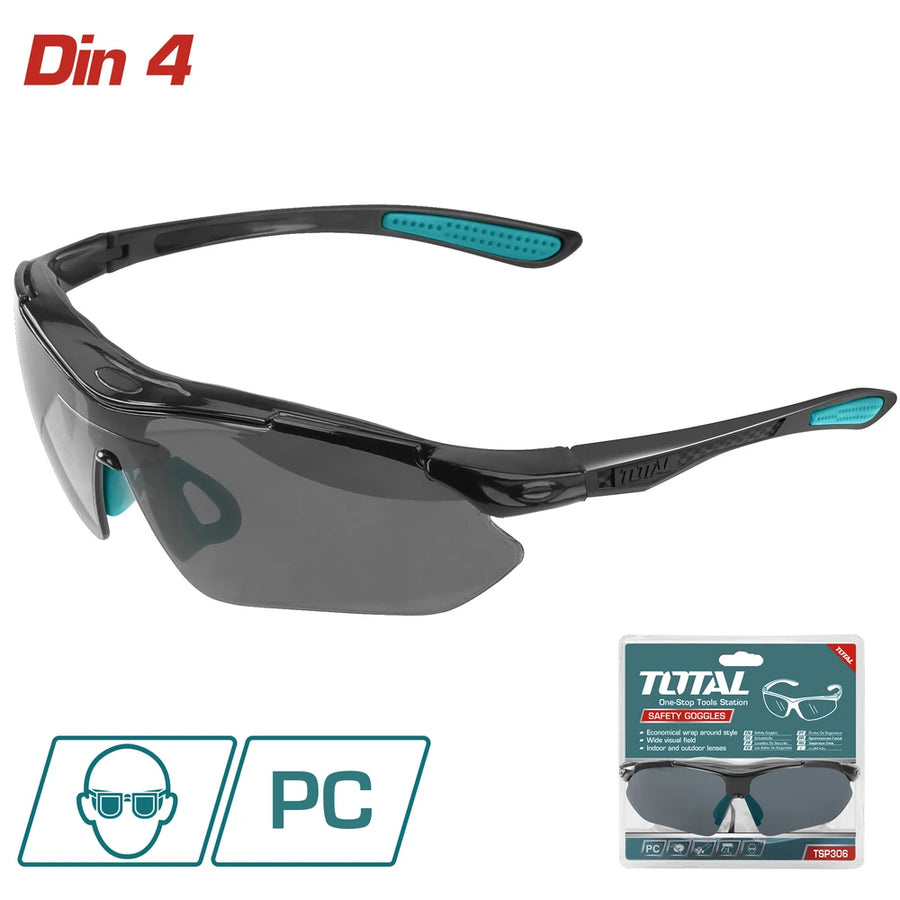 Safety Goggles 4 PC - TOTAL