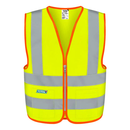Reflection Vest fluorescent yellow - TOTAL
