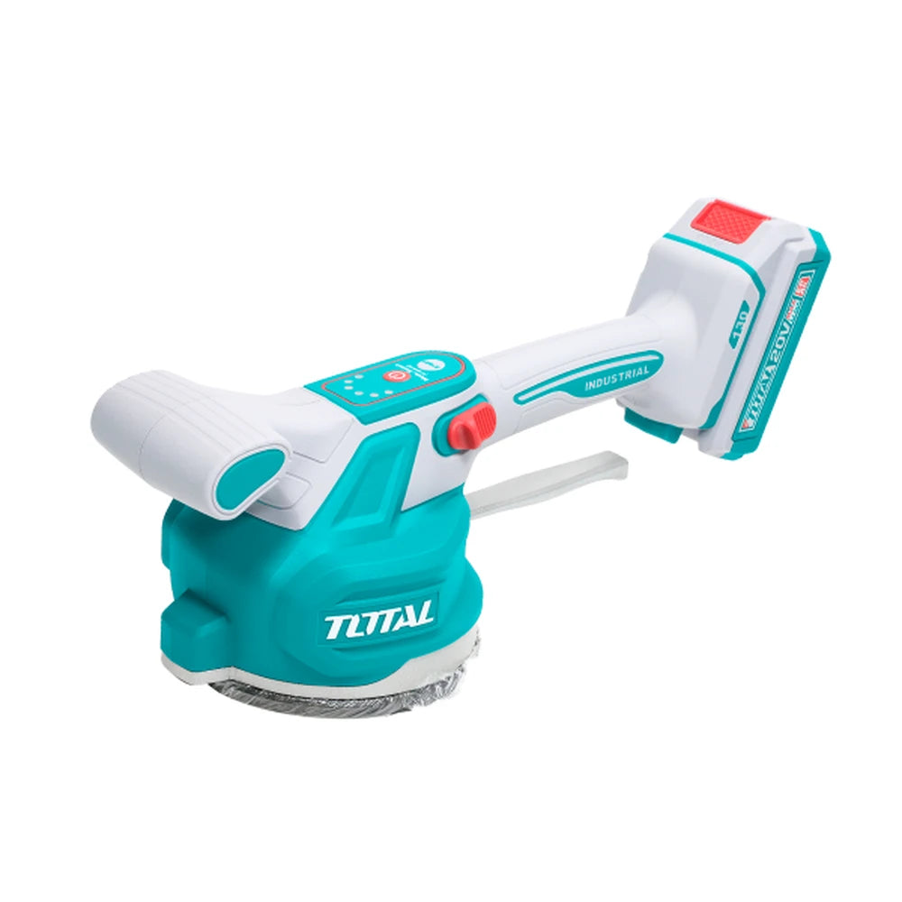Cordless Tile Vibration Machine 20V with Battery - TOTAL