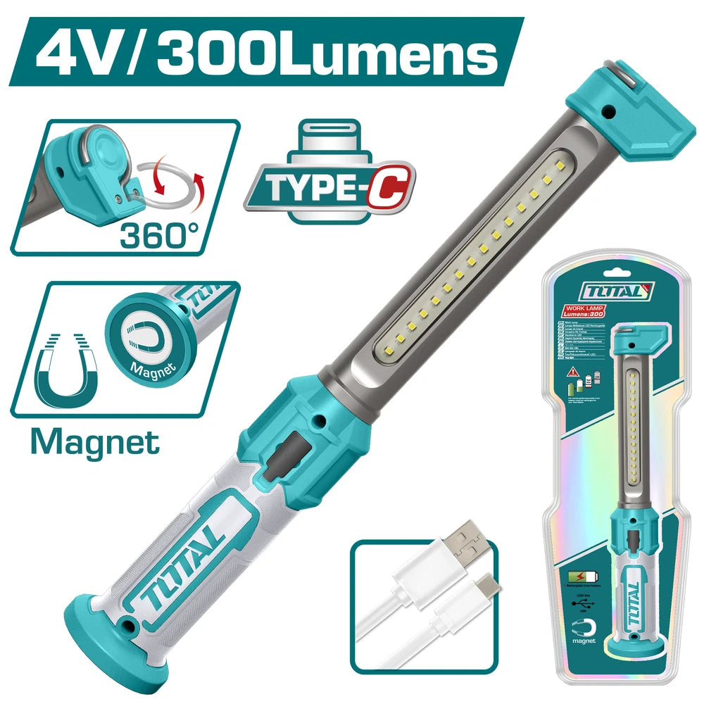 Cordless Work Lamp - TOTAL