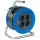Compact cable reel black 15m H05VV-F 3G1,5
