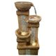 3-Tier Cascading Water Feature fountain with Lights  