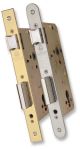 Mortise lock 45*85 chrome finish with cylinder 35+35 brass