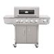 CUISINART 5 buners with 1 side burner stainless 