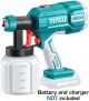 TOTAL SPRAY GUN Li - ion 20V (TSGLI2001) battery and charger is not included  