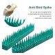 12PCS Plastic Birds Spike for Wall and Fence -Anti Climb Spikes for Pigeons Cat and Bird Repellent