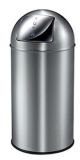 Trash bin stainless steel PUSH can 40L