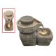 Serenity Stone Effect Cascading Water Bowl mill effect